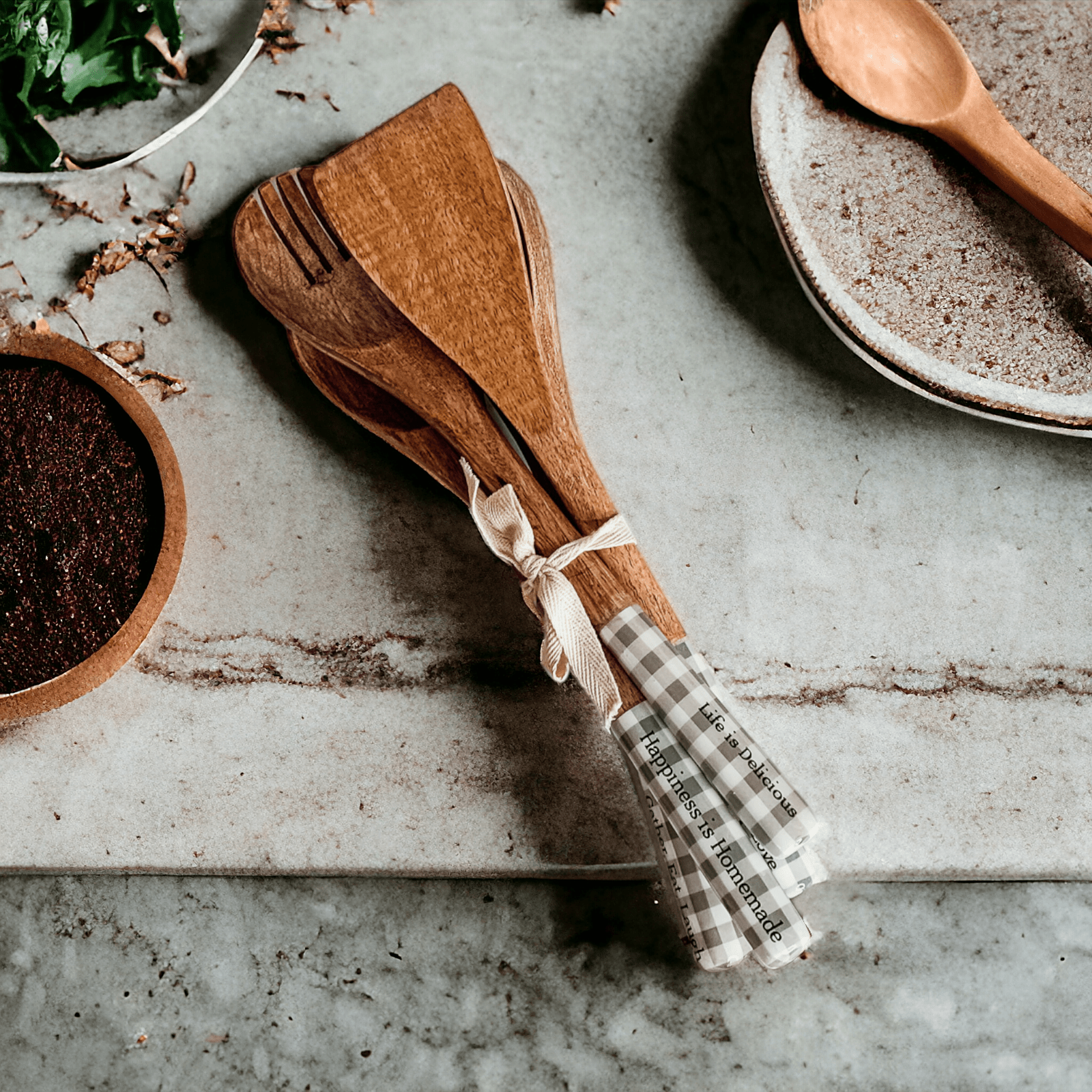Wooden Serving Utensils - Che Cose Belle