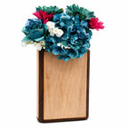 Wooden Wall Hanging | Flowers Included | Raising Grain Wood Works - Che Cose Belle