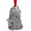 Woodland Santa Ornament (Aluminum) - Che Cose Belle