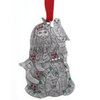 Woodland Santa Ornament (Aluminum) - Che Cose Belle