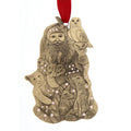 Woodland Santa Ornament (Bronze) - Che Cose Belle