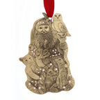 Woodland Santa Ornament (Bronze) - Che Cose Belle