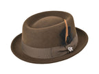 Wool Felt Classic Hat Pork Pie Stingy - Che Cose Belle