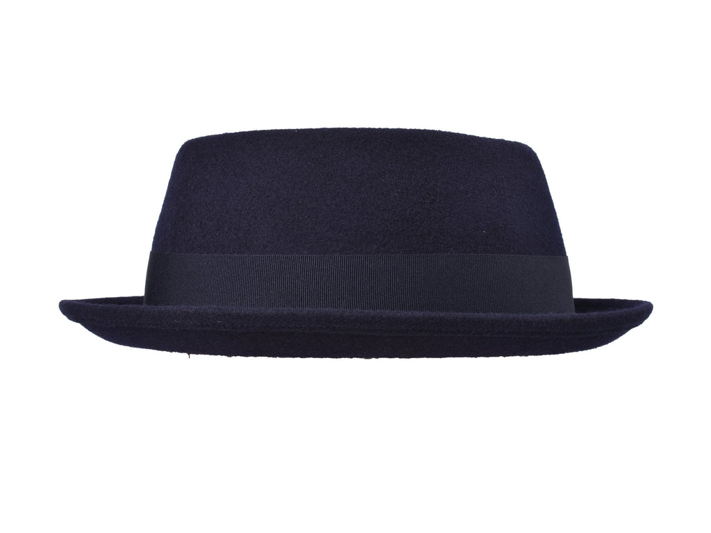 Wool Felt Classic Hat Pork Pie Stingy - Che Cose Belle