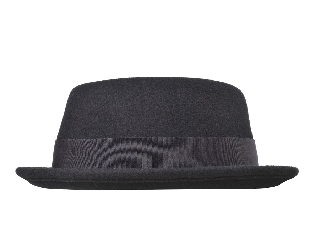 Wool Felt Classic Hat Pork Pie Stingy - Che Cose Belle