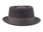 Wool Felt Classic Hat Pork Pie Stingy - Che Cose Belle