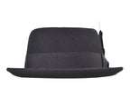 Wool Felt Classic Hat Pork Pie Stingy - Che Cose Belle