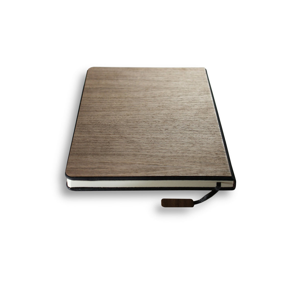 World Map in Black Walnut - Journal / Planner / Notebook - Che Cose Belle