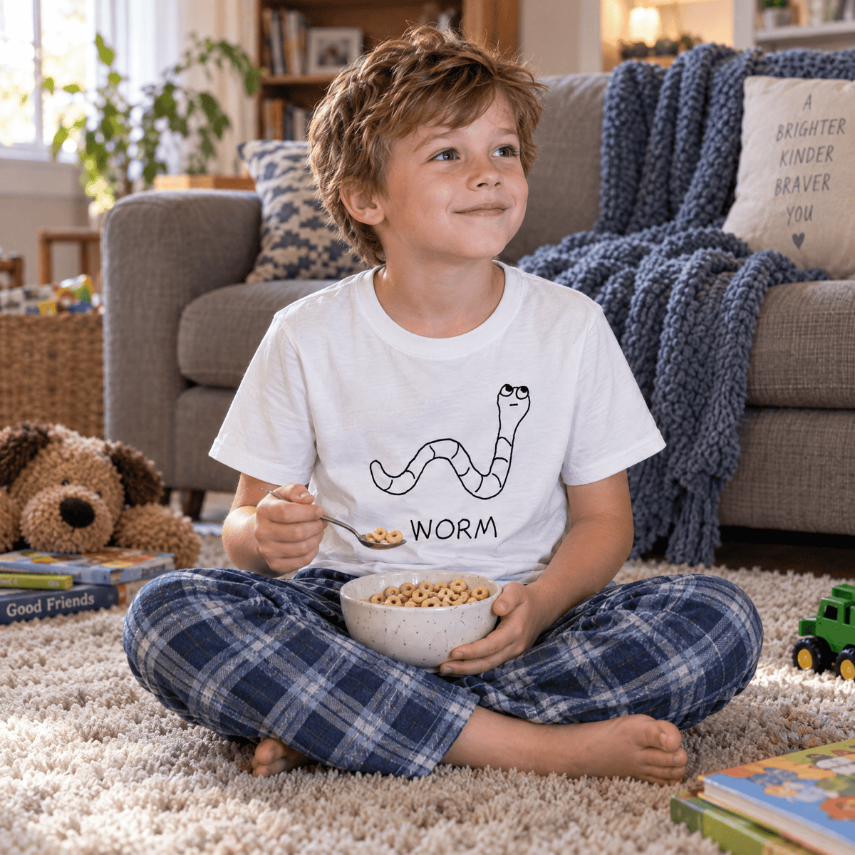 Worm - Kids T-Shirt - Che Cose Belle