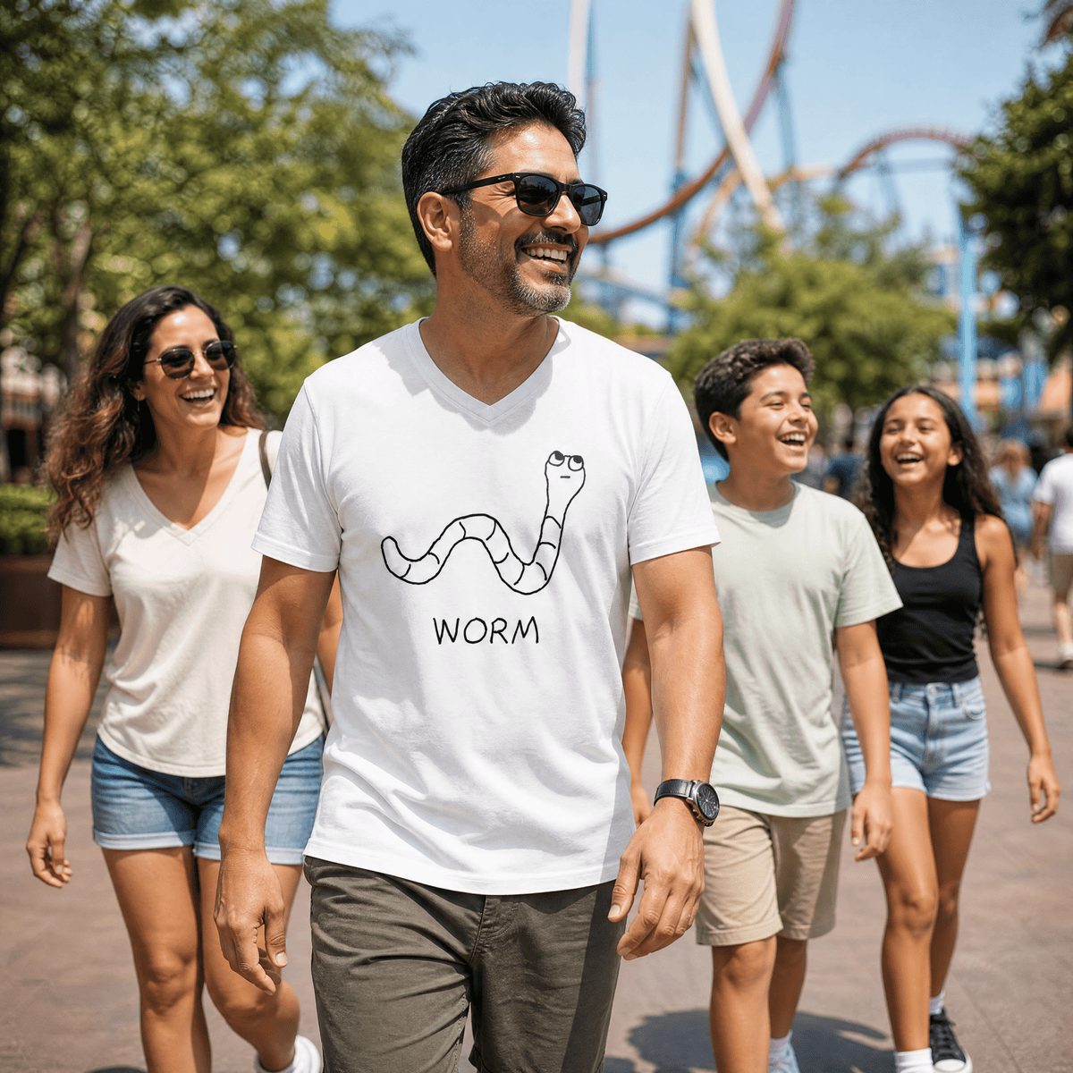Worm - V-neck Tee - Che Cose Belle