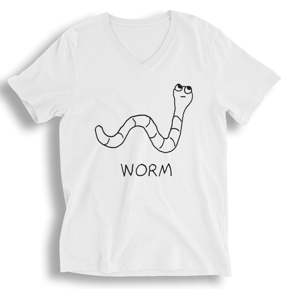 Worm - V-neck Tee - Che Cose Belle