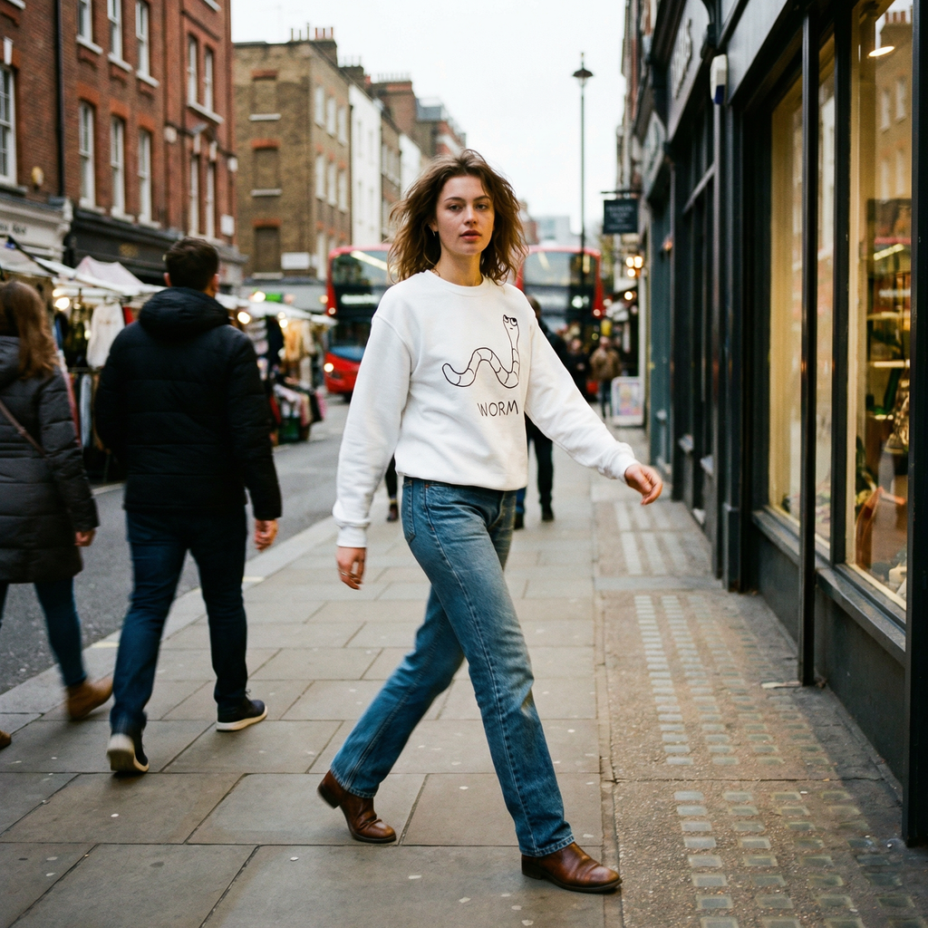 Worm - Crewneck Sweatshirt