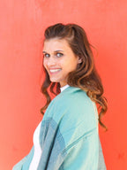 Woven Ocean Block Scarf - Che Cose Belle