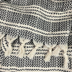 Woven Stripe Turkish Throw Cotton Fringe Lightweight