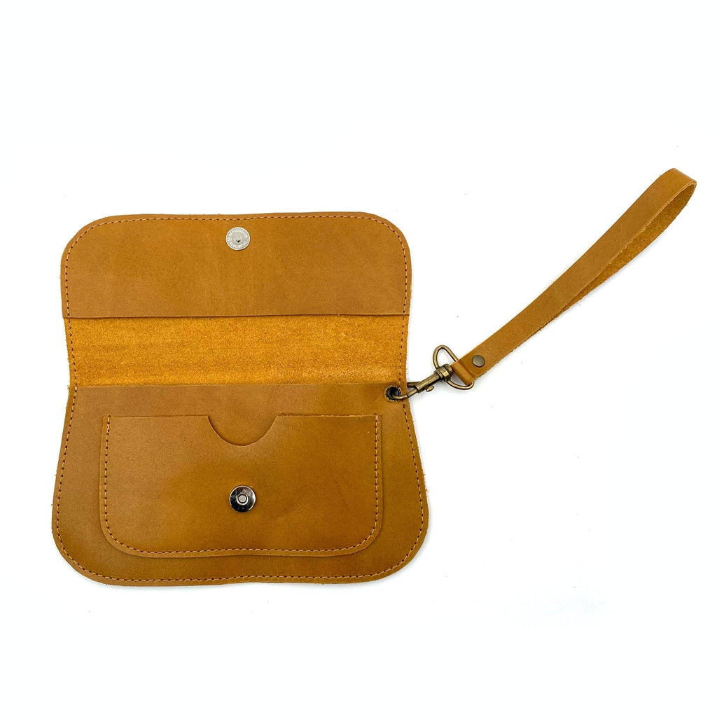 Wristlet Wallet in Amber - Che Cose Belle