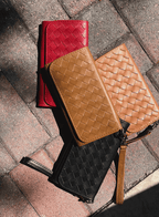 Woven Wristlet Wallet