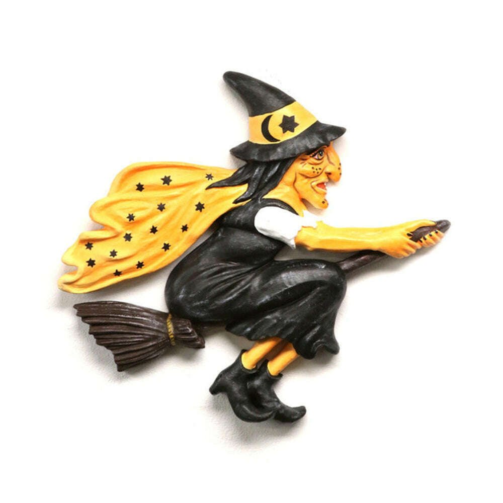 XL Vintage Halloween Witch Wall Decor - Che Cose Belle