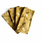 Yellow Cotton Dining Napkins, Sustainable Table Linen (Set of 4) - Bali - Che Cose Belle