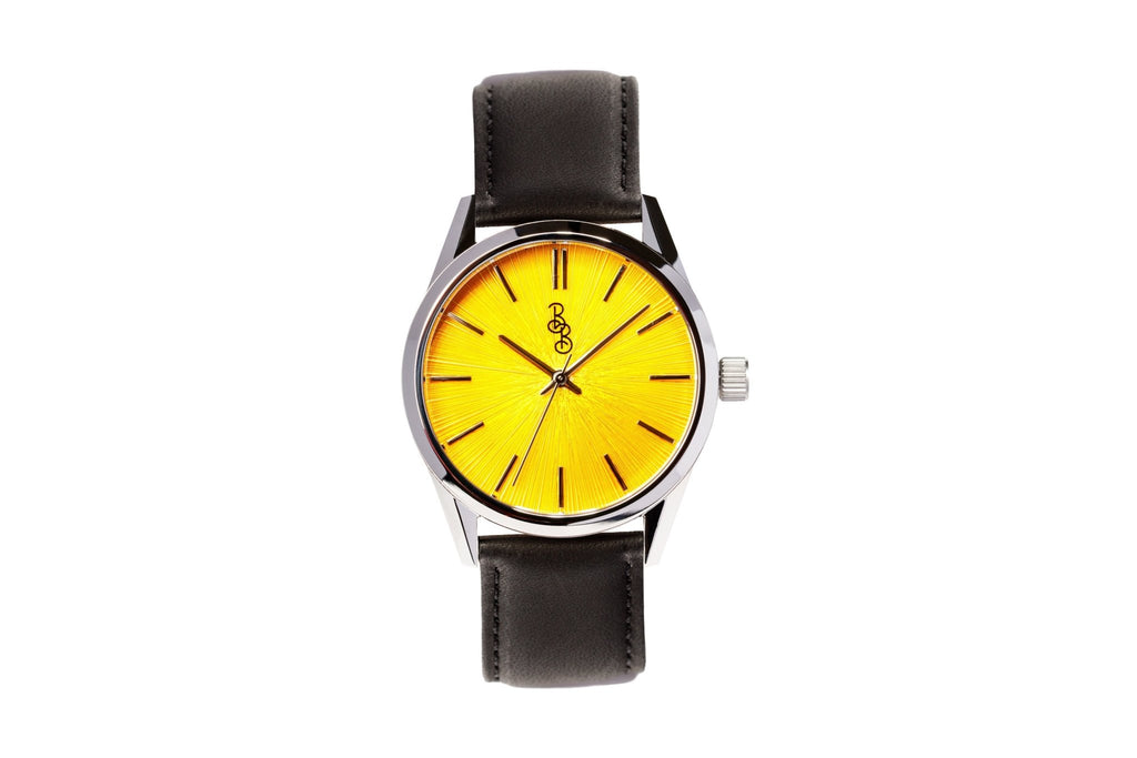 Yellow Sunburst Watch - Che Cose Belle