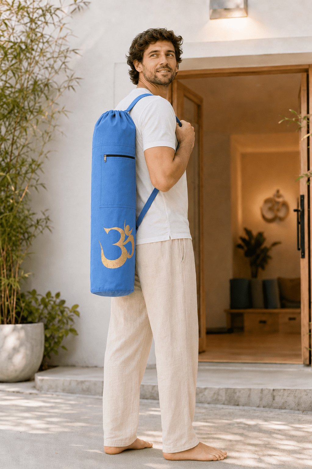 Yoga Bag - OMSutra OM Shiva Mat Bag -Duffel - Che Cose Belle