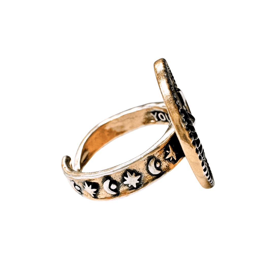 You Do You Third Eye Inspire Adjustable Ring - Che Cose Belle
