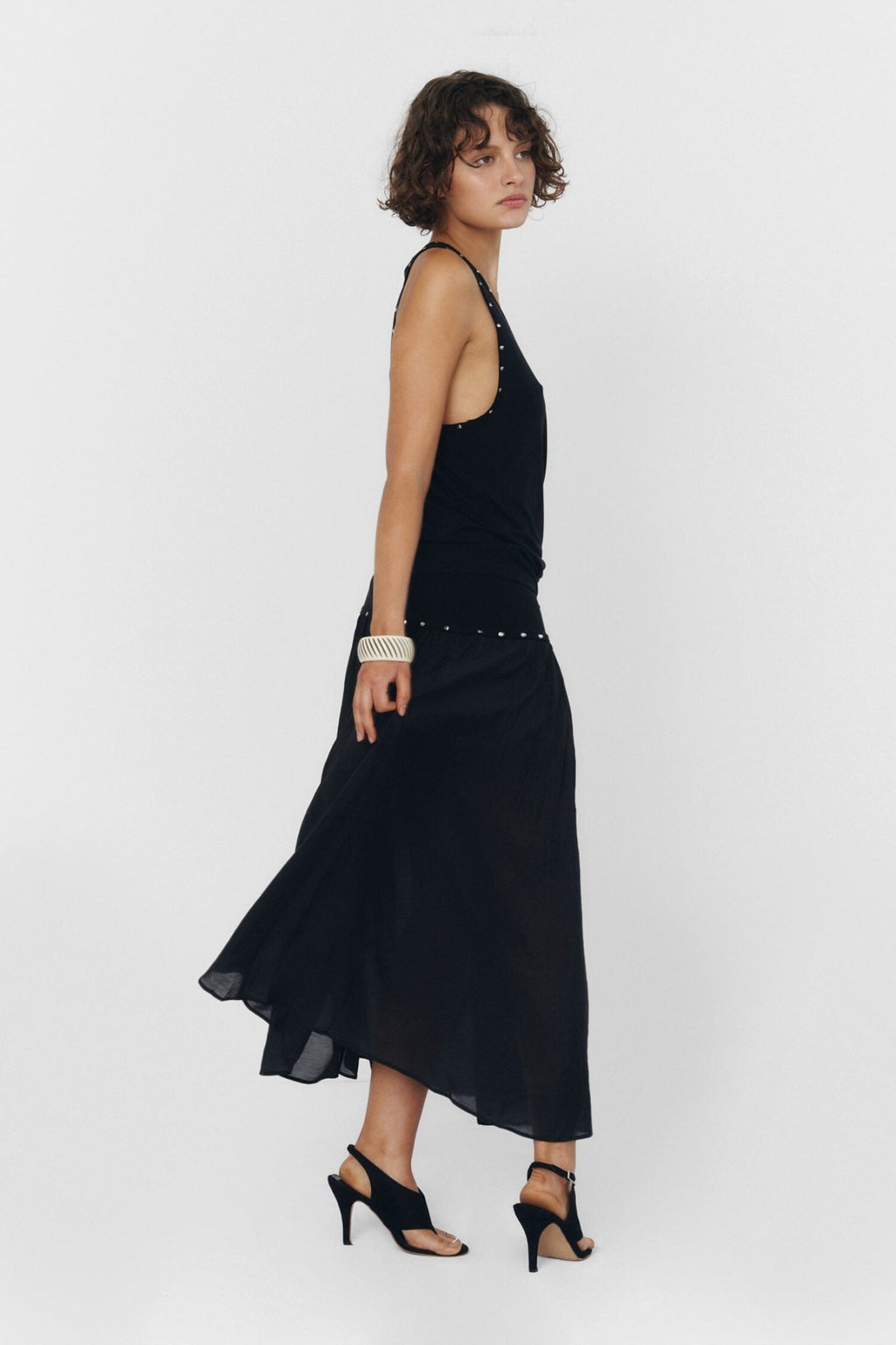 YUNA TANK TOP IN BLACK - Che Cose Belle