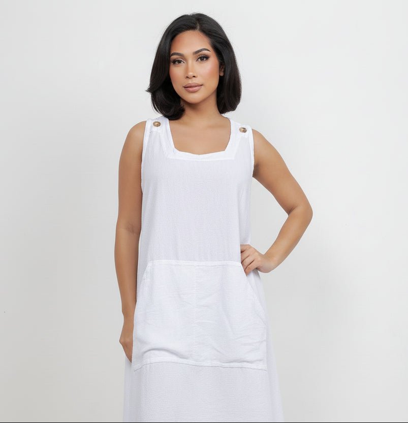 Zizi Tunic with Pocket! 100% Cotton Gauze - Che Cose Belle