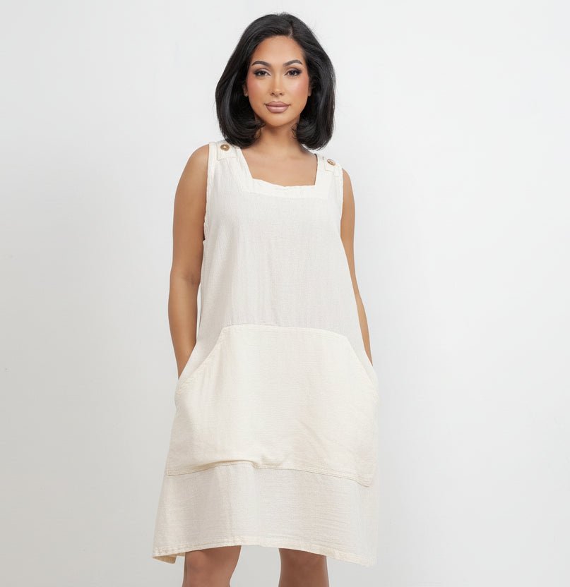 Zizi Tunic with Pocket! 100% Cotton Gauze - Che Cose Belle