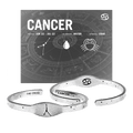 Zodiac Cuff Bracelet - Cancer - Che Cose Belle