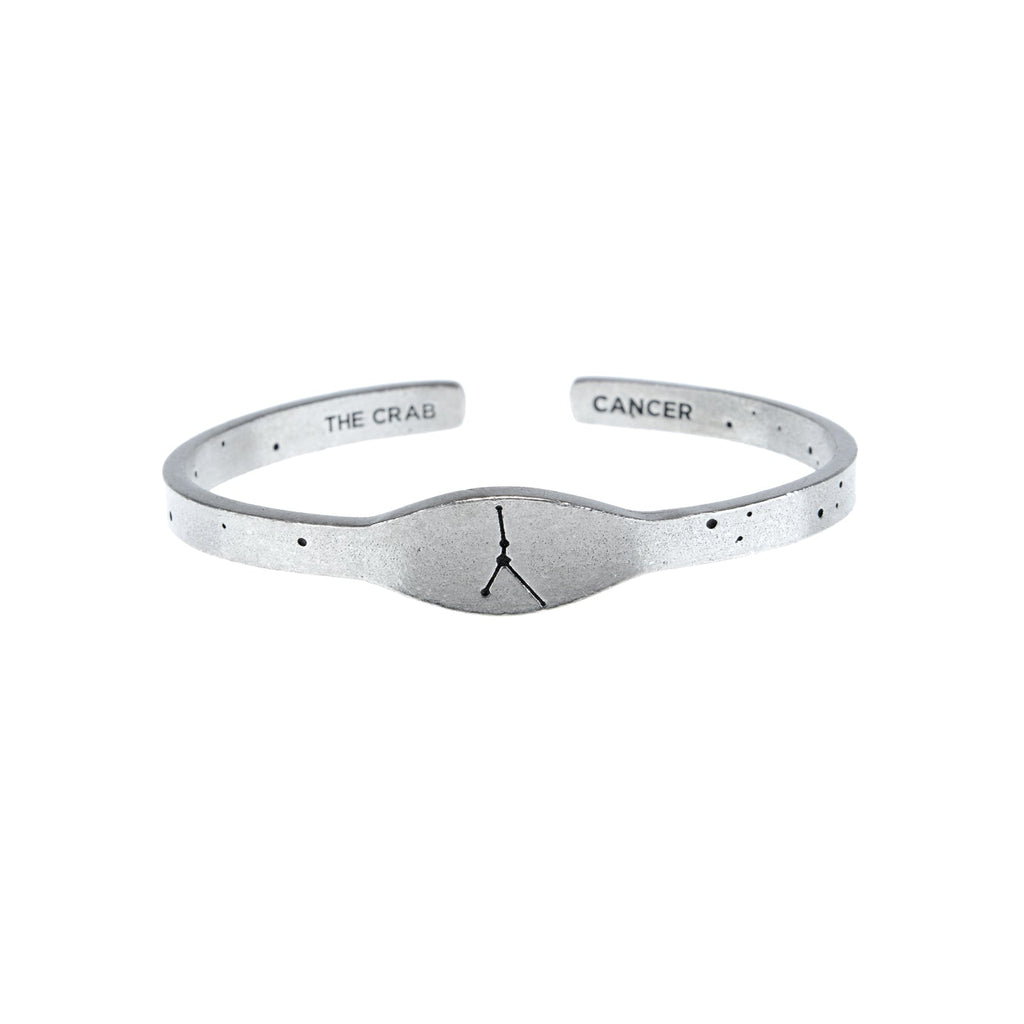 Zodiac Cuff Bracelet - Cancer - Che Cose Belle