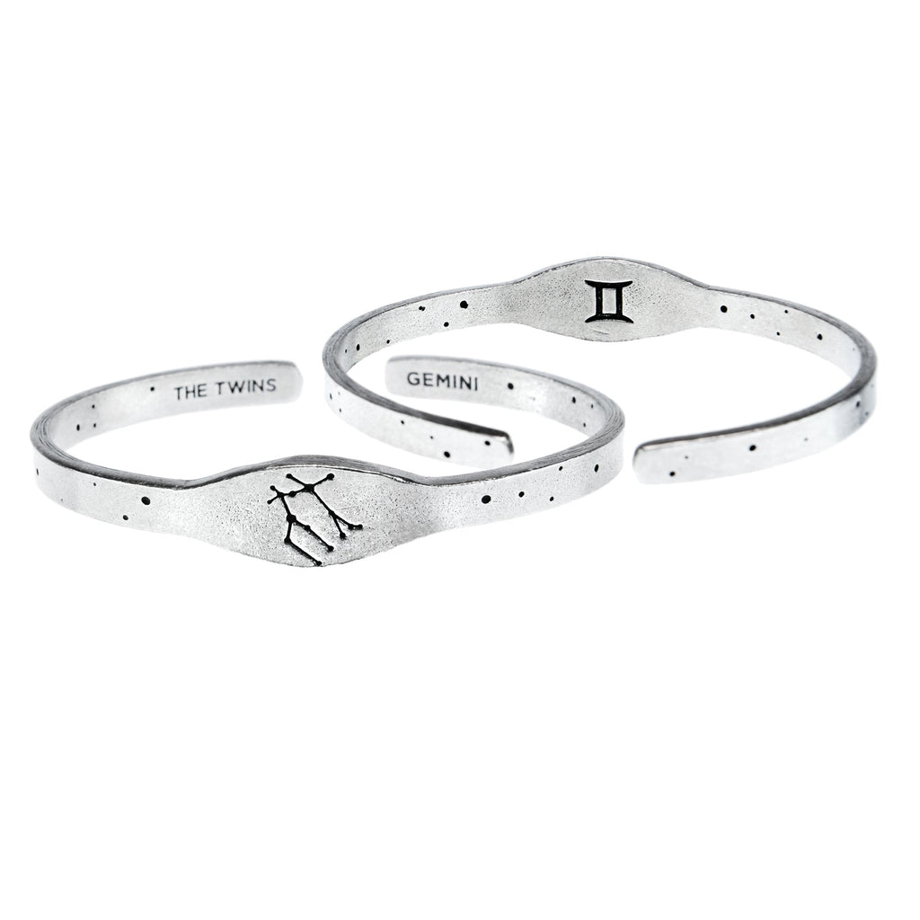 Zodiac Cuff Bracelet - Gemini - Che Cose Belle