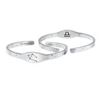 Zodiac Cuff Bracelet - Libra - Che Cose Belle