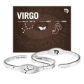 Zodiac Cuff Bracelet - Virgo - Che Cose Belle