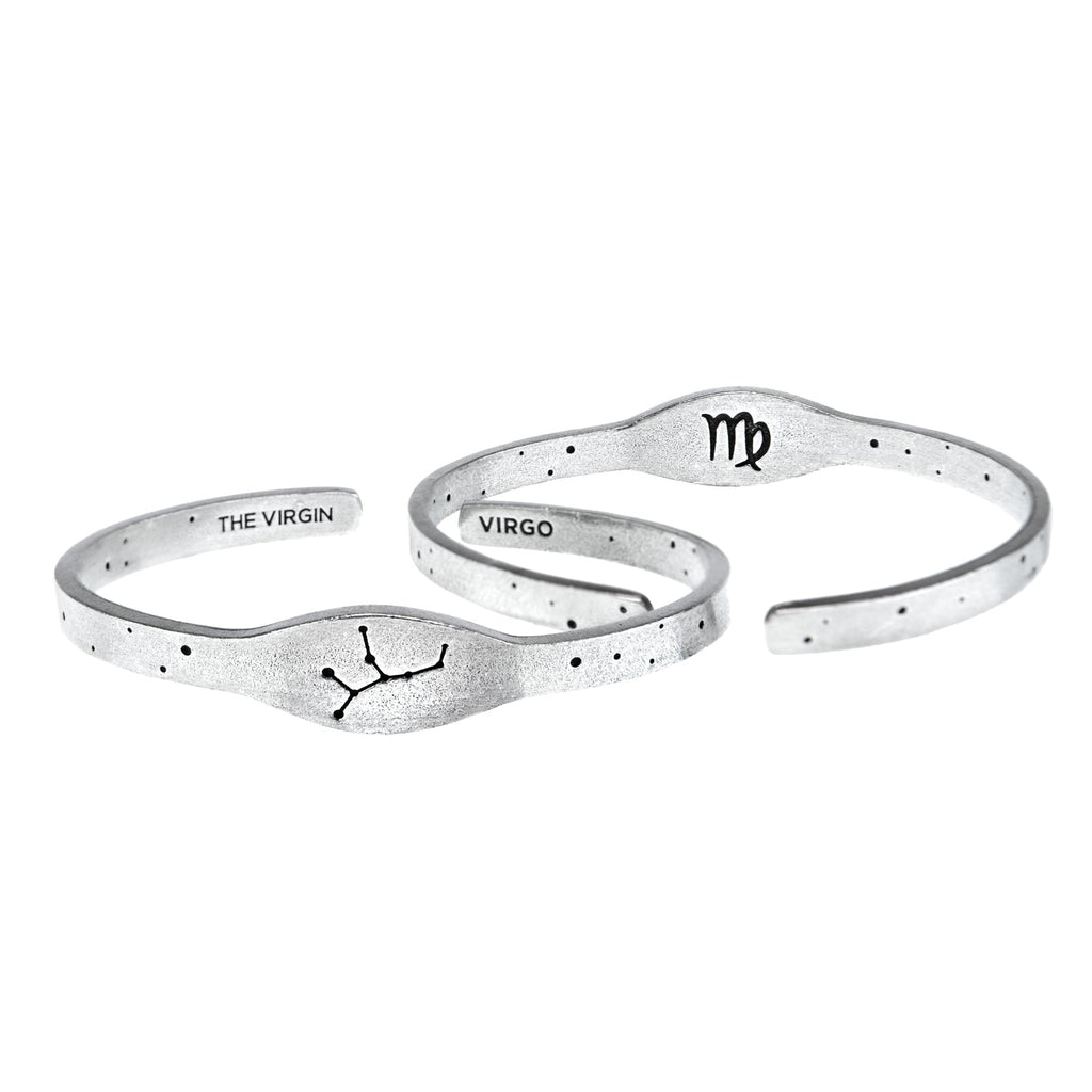 Zodiac Cuff Bracelet - Virgo - Che Cose Belle