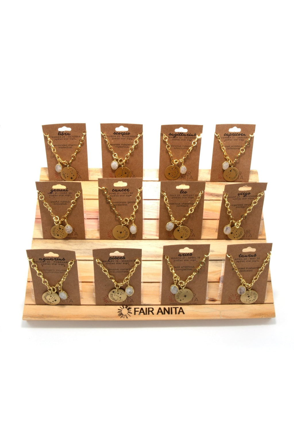 Zodiac Star Sign Necklace - Che Cose Belle