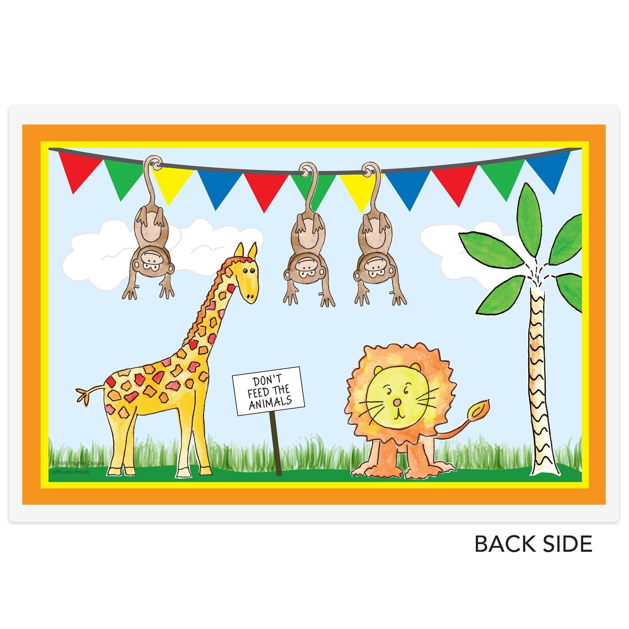 Zoo Friends Kids Placemat - Che Cose Belle