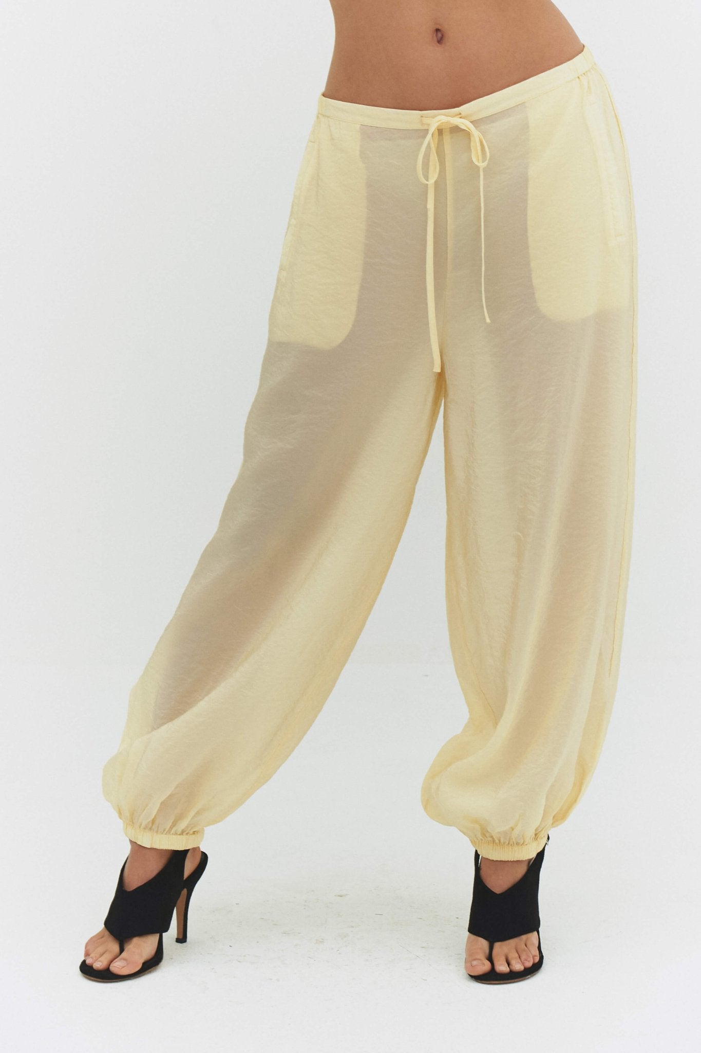 ZORA VOILE PANT IN BUTTER - Che Cose Belle