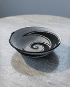 Zulu Wire Basket Bowl - Black + White, Medium - Che Cose Belle